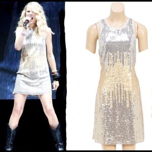 B.C.B.G sequin dress worn by Taylor Swift!